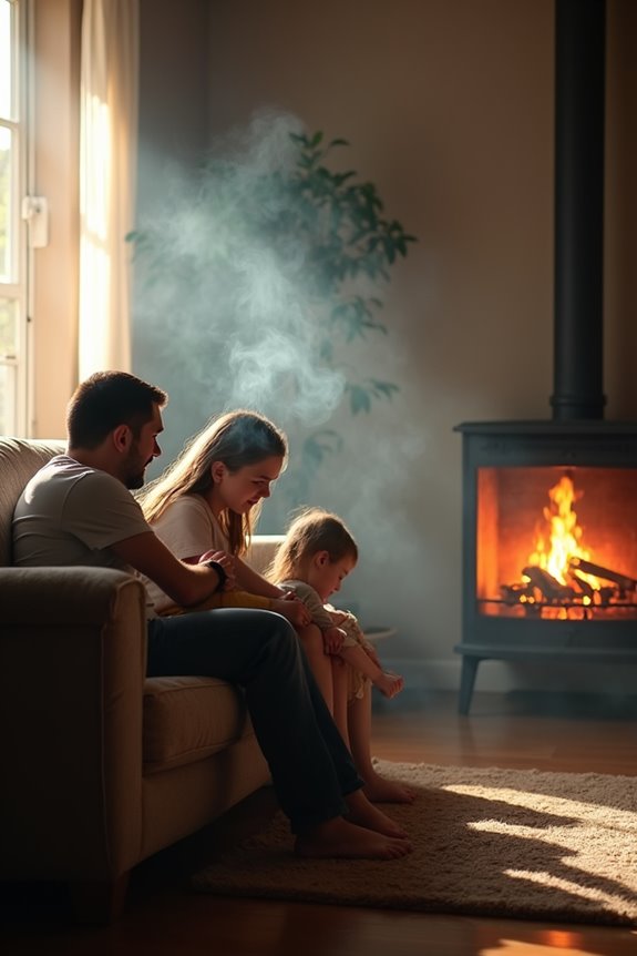 How Bad Fireplaces Are for Your Family's Health 4 wood smoke worsens family breathing health